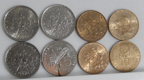 Lotto monete francia 1971 - lotto,