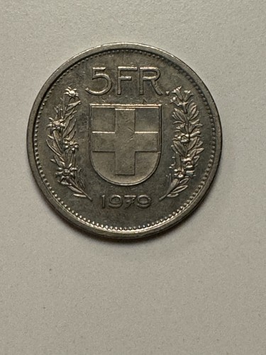 Moneta svizzera franchi - svizzera, anni