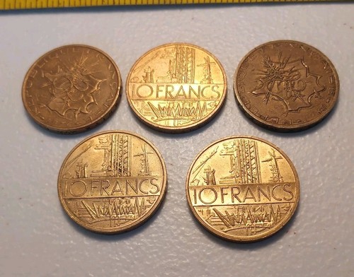 Vecchia francia franchi x5 - vecchia, 10